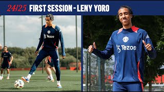 Leny Yoros First Session 🤩  Inside Training [upl. by Vincentia]