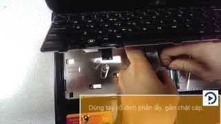 Hướng dẫn thay bàn phím cho laptop  Dell 3420 [upl. by Ahsienar]