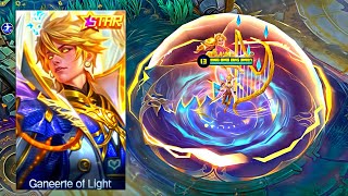 REVIEW VALE CONCERTO OF LIGHT SKIN STAR MOBILE LEGENDS BANG BANG [upl. by Catie]