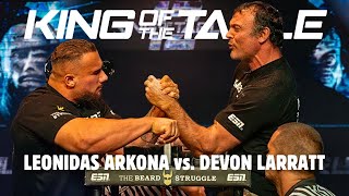 King of the Table 12 Devon Larratt vs Leonidas Arkona Highlights [upl. by Heringer500]