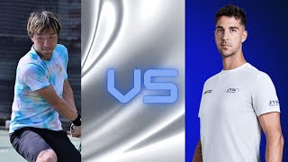 Hikaru Shiraishi 白石 光 Vs Thanasi Kokkinakis AUS2024 NSW Open [upl. by Palila]