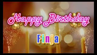 Special Happy Birthday Song for Finja [upl. by Trisa545]