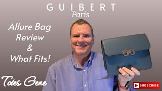 GUIBERT PARIS  ALLURE BAG  REVIEW amp WHAT FITS INSIDE [upl. by Aihsena405]