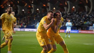 Israel 12 Romania Highlights REZUMAT  Romania qualifies for EURO 2024 [upl. by Anne-Marie]