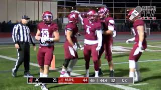 Football Muhlenberg 45 Ursinus 21 [upl. by Delfine]