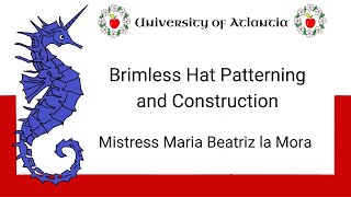 Brimless Hat Patterning and Construction [upl. by Itch]