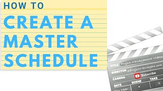 How to Create a Master Schedule with MS Project [upl. by Terris]