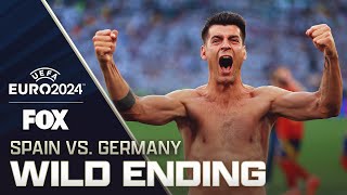 Spain vs Germany Final 3 minutes of UNREAL quarterfinal match 🤯  UEFA Euro 2024  Quarterfinals [upl. by Hayarahs]