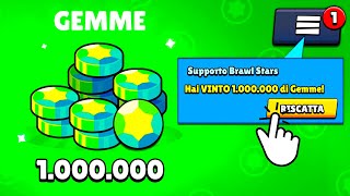 😱🎁 Brawl Stars REGALA 1000000 di GEMME Evento ASSURDO [upl. by Keele866]