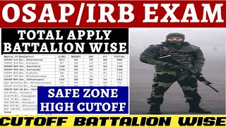 OSAPIRB EXAM DATE  OSAPIRB BATTALION WISE CUTOFF  SAFE ZONE OSAPIRBPMT COURT CASE [upl. by Lynnelle]