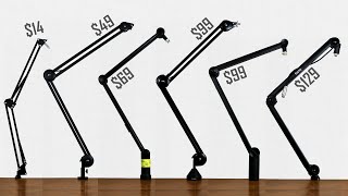 14 vs 130 Microphone Boom Arm  Which Microphone Arm Stand Is Best For Your Setup [upl. by Radman]