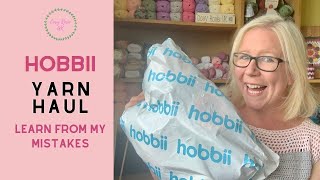 Hobbii Yarn Haul  Dont Make this Mistake [upl. by Ferne632]