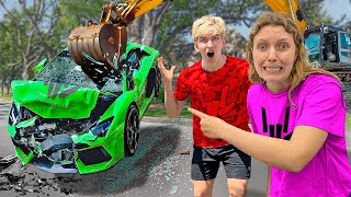 Someone DESTROYED Stephen Sharers LAMBORGHINI [upl. by Akcinahs]