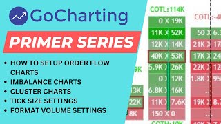 GoCharting Orderflow Charts Explained [upl. by Nileuqcaj]