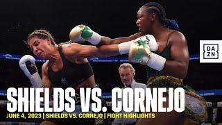 UNDISPUTED 👑  Claressa Shields vs Maricela Cornejo Highlights [upl. by Limhaj]