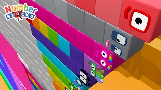 New Meta Numberblocks Cube Standing Tall Full Episodes 1  100 BIGGEST  Learn to Count Big Numbers [upl. by Ettolrahs740]