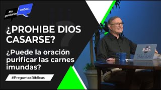 6 ¿Prohibe Dios casarse  ¿La oración y las carnes imundas  Me Gustaría Saber [upl. by Desai]