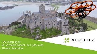 UAV mapping of St Michaels Mount for CyArk with Atlantic Geomatics [upl. by Heyde785]