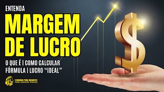 O que é MARGEM DE LUCRO  Como CALCULAR  Lucro quotidealquot [upl. by Allimak192]