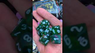 Acereraks Treasure Random Dice Pack shorts dnd gaming [upl. by Anwahsat238]