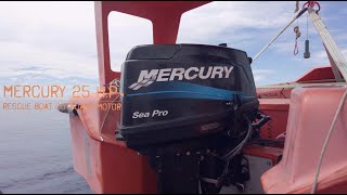 How to replace a cooling water impeller of an outboard motor  Mercury sea pro 25 HP [upl. by Slater849]