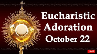 Powerful Eucharistic Adoration I Tuesday October 22 2024 I 300 Pm [upl. by Edrick144]