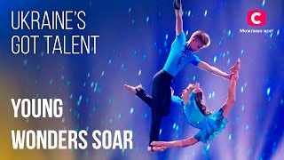 🤸‍♂️🎶 Spectacular Aerial Feats and Youthful Brilliance 🎪✨  Emotional Auditions  Got Talent 2023 [upl. by Suilenroc]