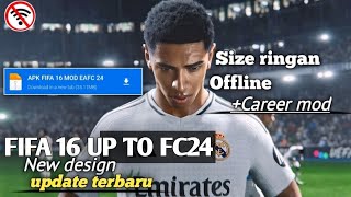 Download FIFA 16 M0D EA FC 24 Terbaru Grafik HD Offline New Update eafc24 trending trendingno1 [upl. by Weikert701]