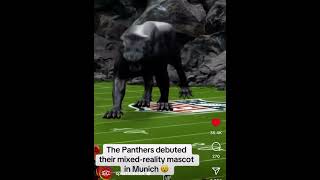 Carolina Panthers debut their mixed reality mascot in Munich [upl. by Windy455]