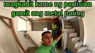 maglagay kame ng partision gamit ang metal paring [upl. by Axel684]