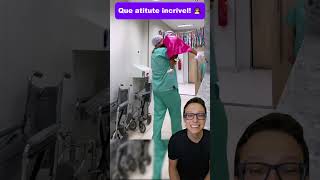 Atitude Incrível 😯🦸 medicina medico enfermeiro enfermagem saude pediatriaonline pediatria [upl. by Aibar48]