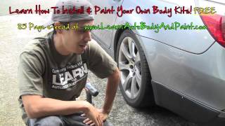 How To Install Your Duraflex Body Kit  Body Kit Installation Steps  Install Body Kit From Home [upl. by Ahseyk797]