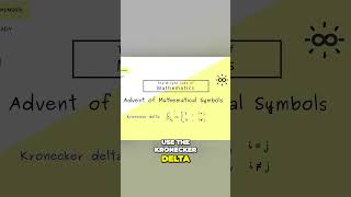 The Powerful and Simple Kronecker Delta maths [upl. by Angelica]