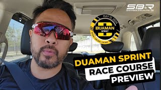 Duaman Sprint Duathlon 2024  Race Course Preview [upl. by Yrrac]