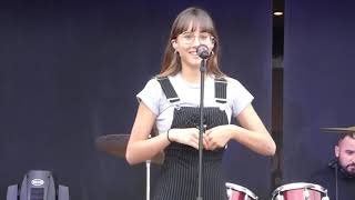 Aitana  Prueba de sonido  LOS40 Summer Live 2018 Orio [upl. by Ayvid229]