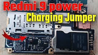 redmi 9 power charging jumper  redmi 9 power charging ic jumper  redmi 9 power charging ways [upl. by Pirri]