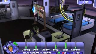 Lets Play The Sims Bustin Out 11 Hank Learns Shapes [upl. by Madaras216]