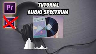 tutorial audio spectrum in adobe premiere pro without After Effects  bahasa indonesia sub ingris [upl. by Opportina]