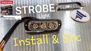 LED Strobe Light Install amp Sync ST3ST6 [upl. by Eelra]