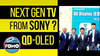 Sony Next Gen Display QDOLED [upl. by Hafirahs]