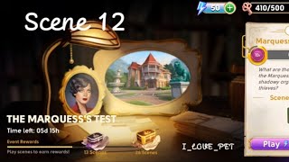 SECRETS  4r THE MARQUESSS TEST  Scene 12  Marquesss Mansion  JUNES JOURNEY [upl. by Enaz31]