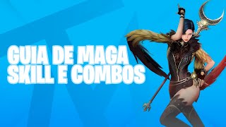 MIR4  GUIA DE MAGO EXPLICANDO SKILLS E COMBOS PARTE 1 [upl. by Marks]