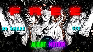 Alight motion pack 20 SHAKE  5 CC FREE  Alight motion [upl. by Punak]