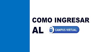 VIDEO CAMPUS VIRTUAL [upl. by Eimmac]