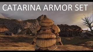 Dark Souls 2 Catarina Armor Set Tutorial UltraRare Armor [upl. by Zerelda]