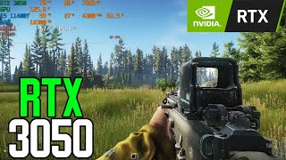 RTX 3050 8gb  Escape from Tarkov  High Settings [upl. by Nosdivad]