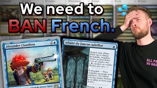 quotUnfinity but Im Frenchquot Cant Be Your Deck Theme  Commander Deck Roasting [upl. by Dyol]