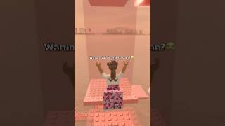 ICH SINGE😱😭 ini roblox haha singen sprechvideo shorts [upl. by Aicatan]