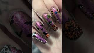 Easy Halloween nails with Maniology Get yours now [upl. by Sudbury]