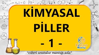 Kimya ve Elektrik  ELEKTROKİMYASAL PİLLER 1  AYT 12 SINIF [upl. by Tnerual]